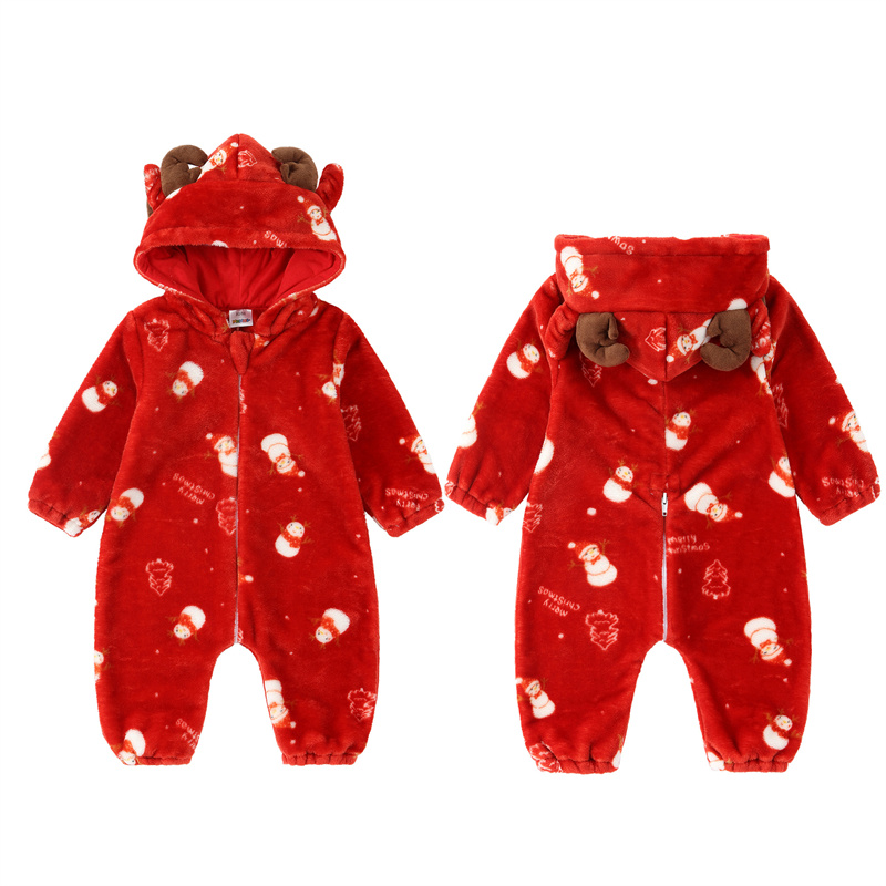 Kids Outdoor Overalls - Baby Chirstmas Day Cute Warm Jumpsuits