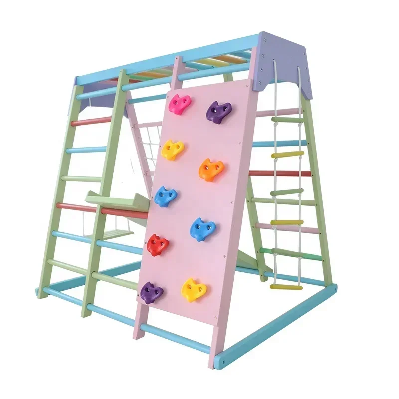 2025Wholesale Children Toddler - Kids Outdoor Jungle Gym With Slide recension och pris