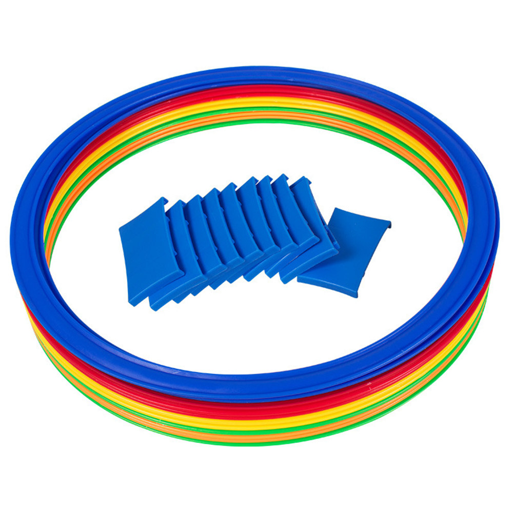10Pcs 28Cm Colorful Plastic Ri - Kids Indoor Outdoor Games recension och pris