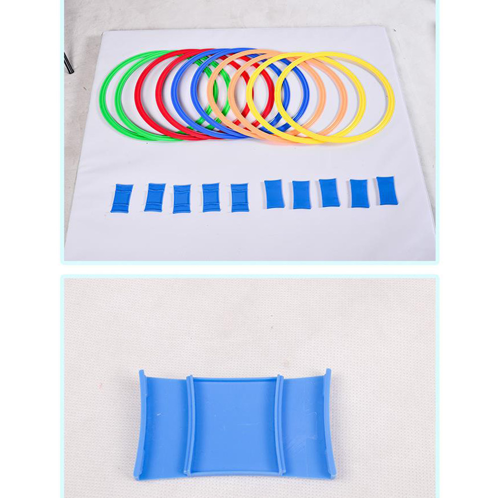 10Pcs 28Cm Colorful Plastic Ri - Kids Indoor Outdoor Games recension och pris