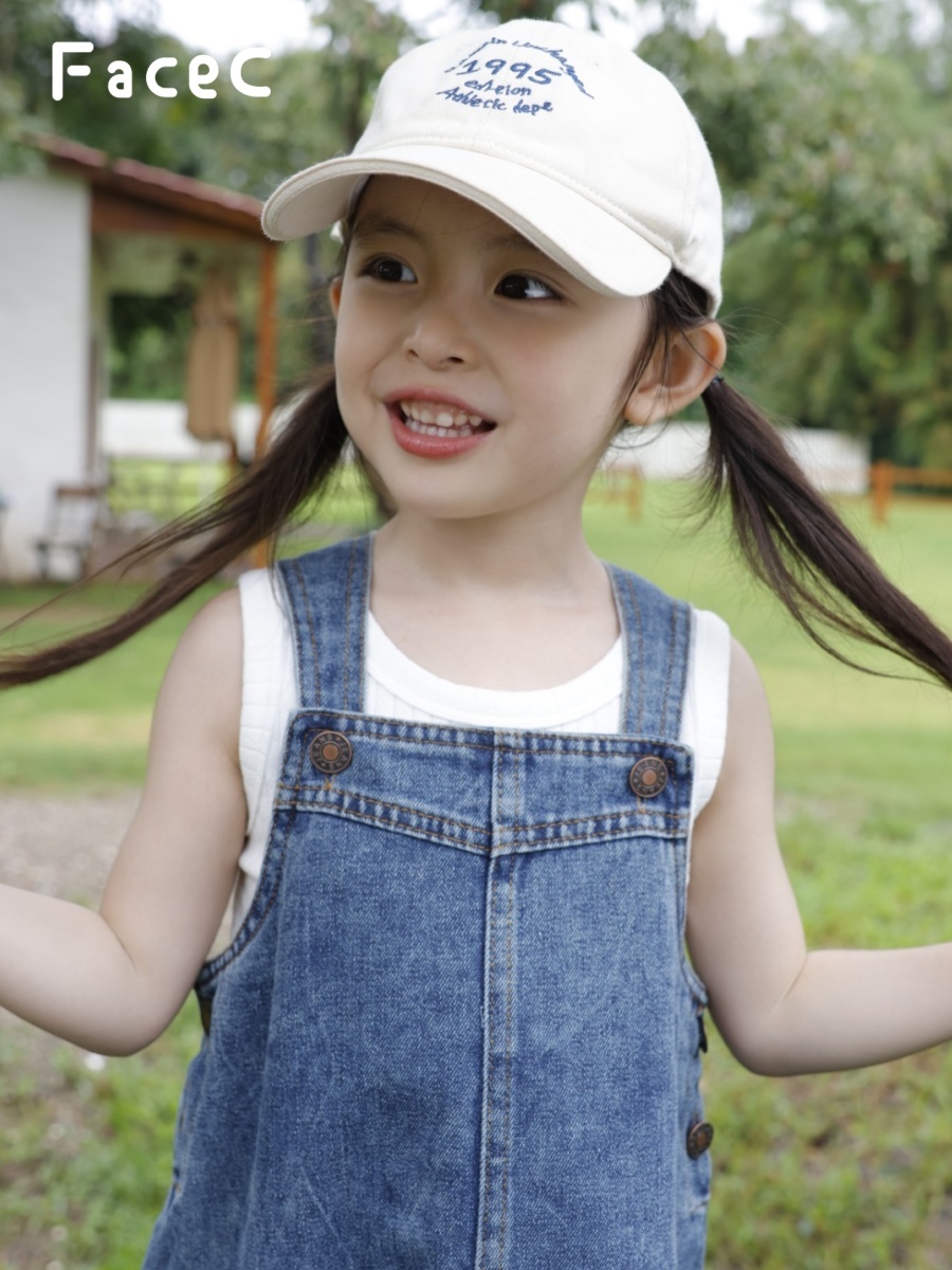 Girls Outdoor Camping Denim Ov - Kids Outdoor Overalls recension och pris