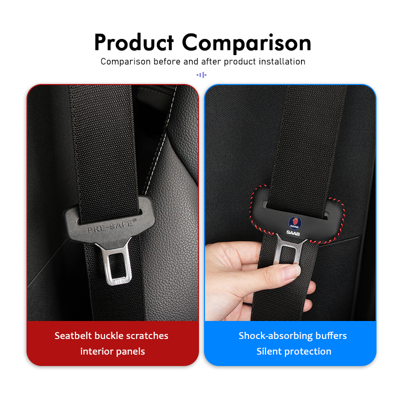 Universal Car Seat Belt Buckle - Swing Seat Belt recension och pris
