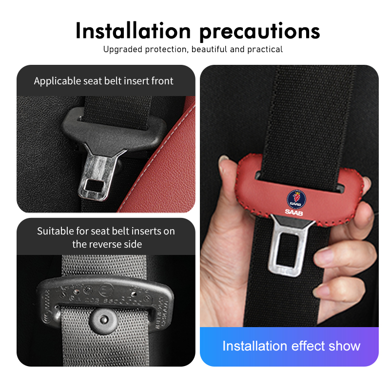 Universal Car Seat Belt Buckle - Swing Seat Belt recension och pris