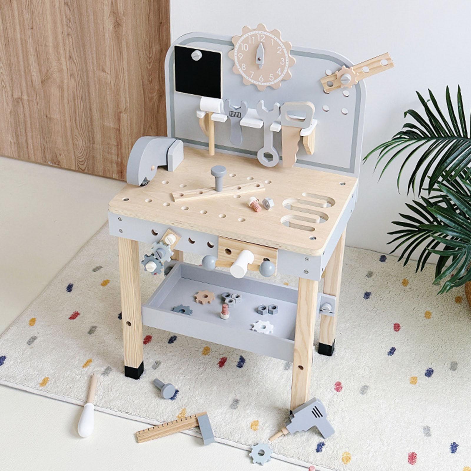 Tool Bench Toys DIY Large Play - Kids Outdoor Wooden Playset recension och pris