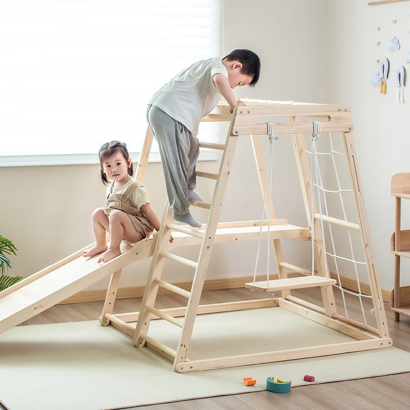 Jungle Gym Kids Outdoor Solid  - Kids Outdoor Jungle Gym With Slide recension och pris