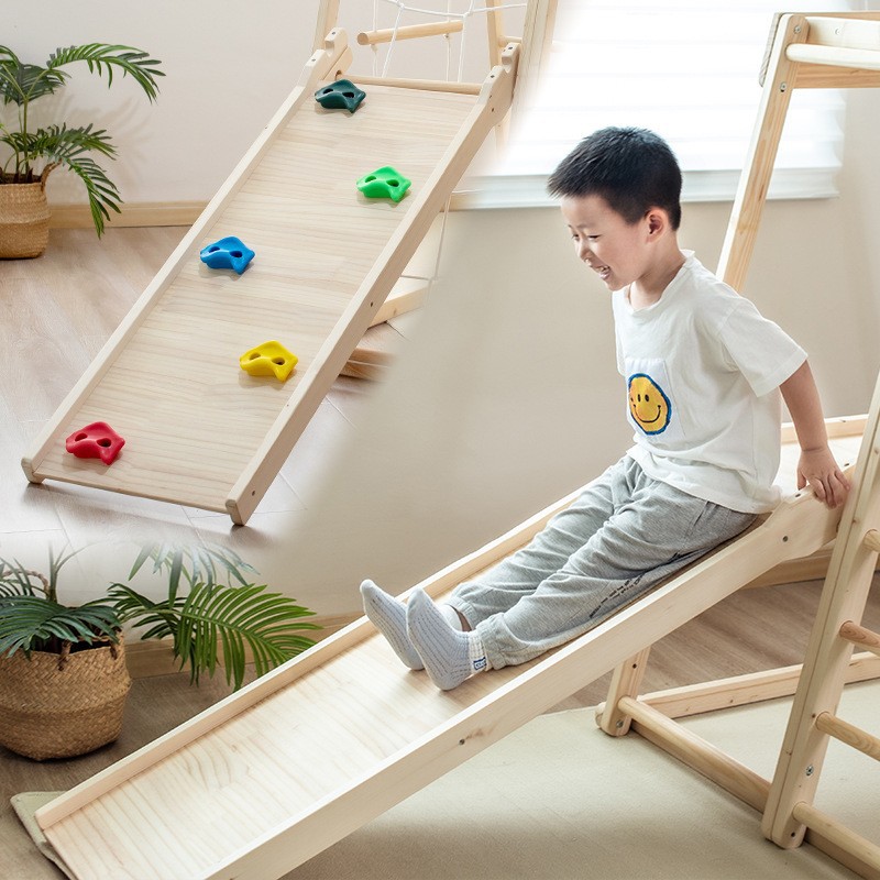Jungle Gym Kids Outdoor Solid  - Kids Outdoor Jungle Gym With Slide recension och pris