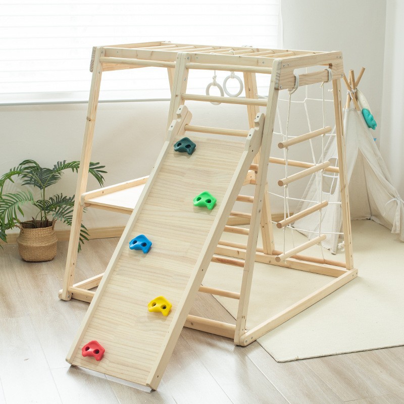 Jungle Gym Kids Outdoor Solid  - Kids Outdoor Jungle Gym With Slide recension och pris