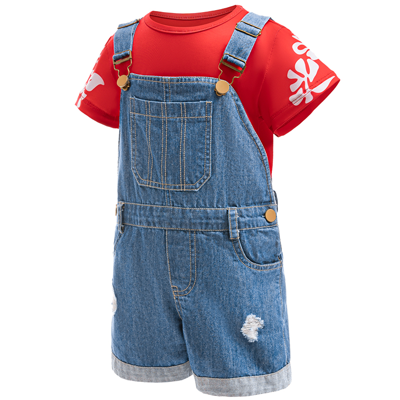 Kids Girls Summer Two Pieces S - Kids Outdoor Overalls recension och pris
