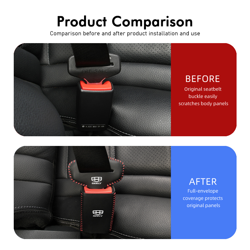 2pcs Car Seat Belt Anti-Scratc - Swing Seat Belt recension och pris
