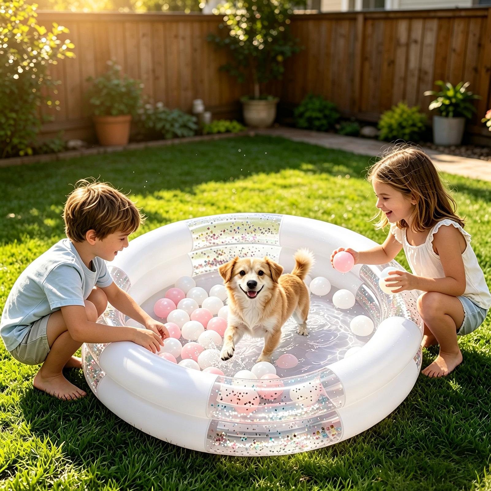 Kids Pool Backyard Small Blow  - Kids Indoor Outdoor Games recension och pris