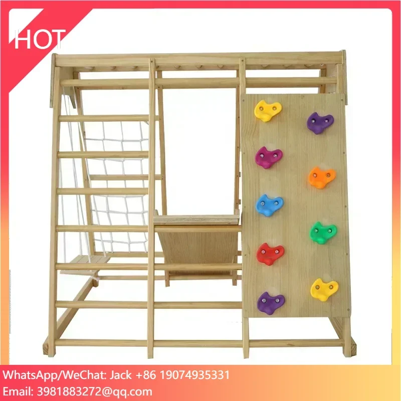 Wholesale Children Toddler Kid - Kids Outdoor Jungle Gym With Slide recension och pris