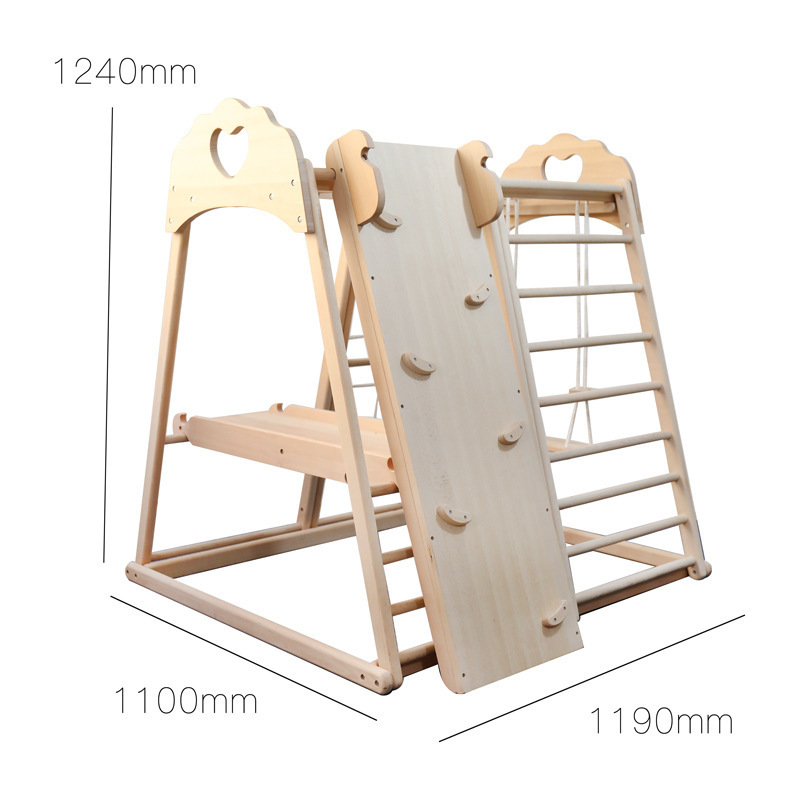 Jungle Gym Kids Outdoor Wooden - Kids Outdoor Jungle Gym With Slide recension och pris