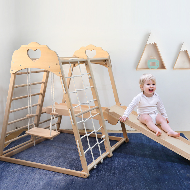 Jungle Gym Kids Outdoor Wooden - Kids Outdoor Jungle Gym With Slide recension och pris