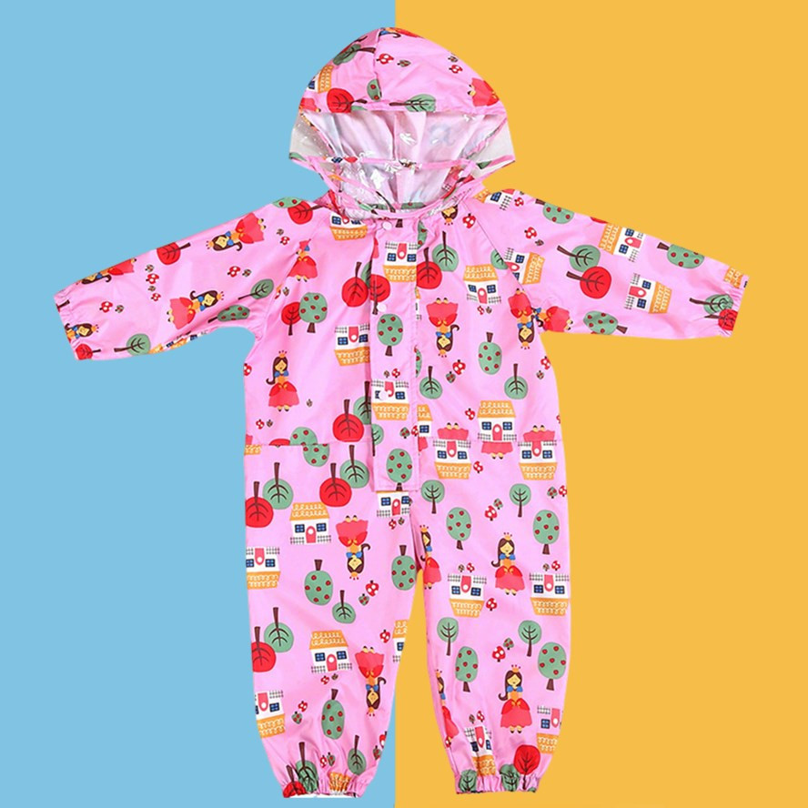 Kids Rainsuit Overalls Fashion - Kids Outdoor Overalls recension och pris