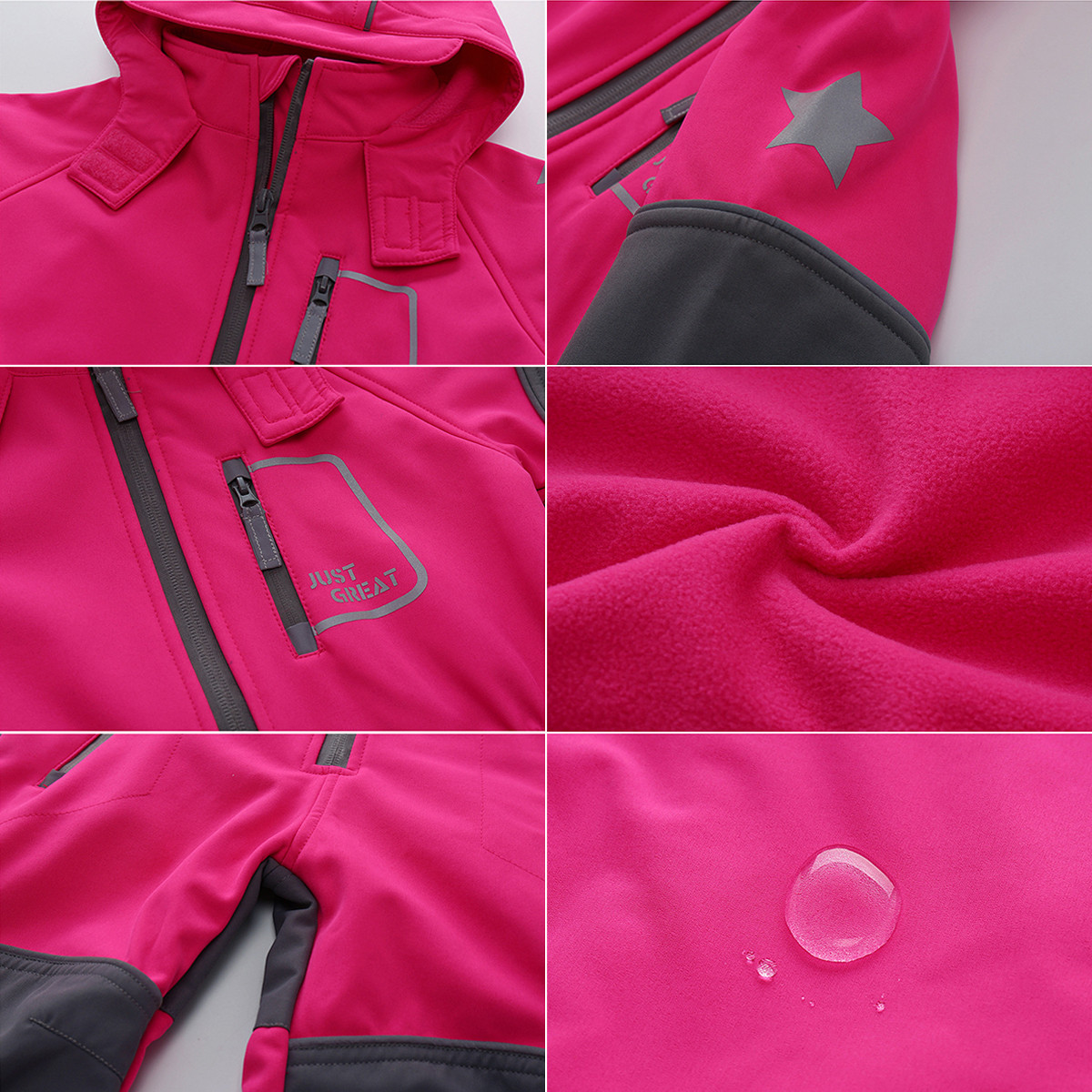 HONEYKING Children's Softshell - Kids Outdoor Overalls recension och pris