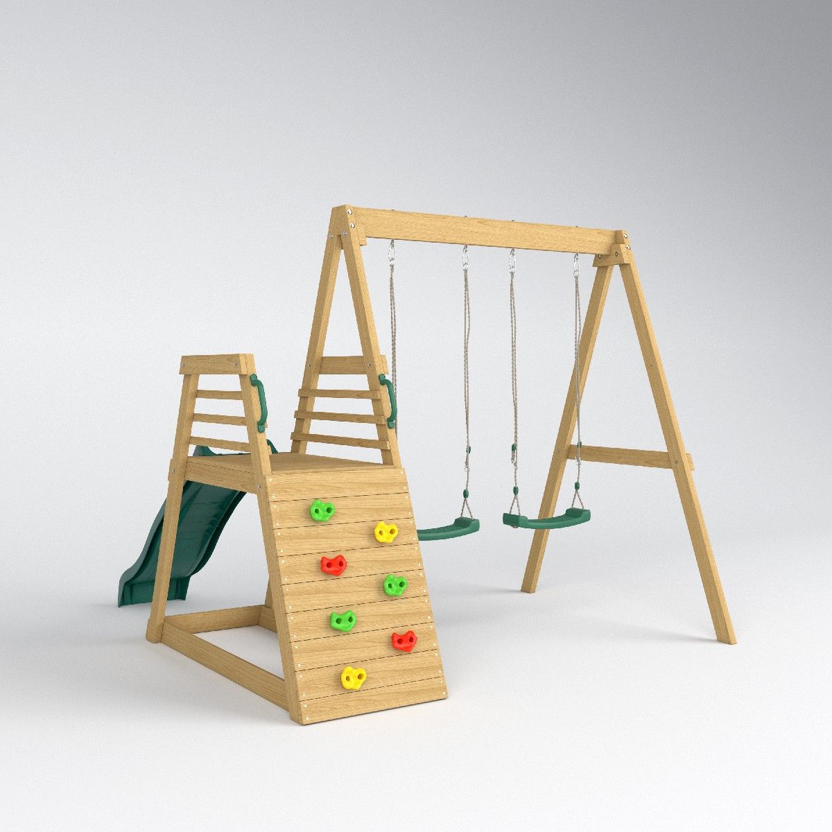 2026 Jungle Gym Slide Swing Ga - Kids Outdoor Swing And Slide recension och pris