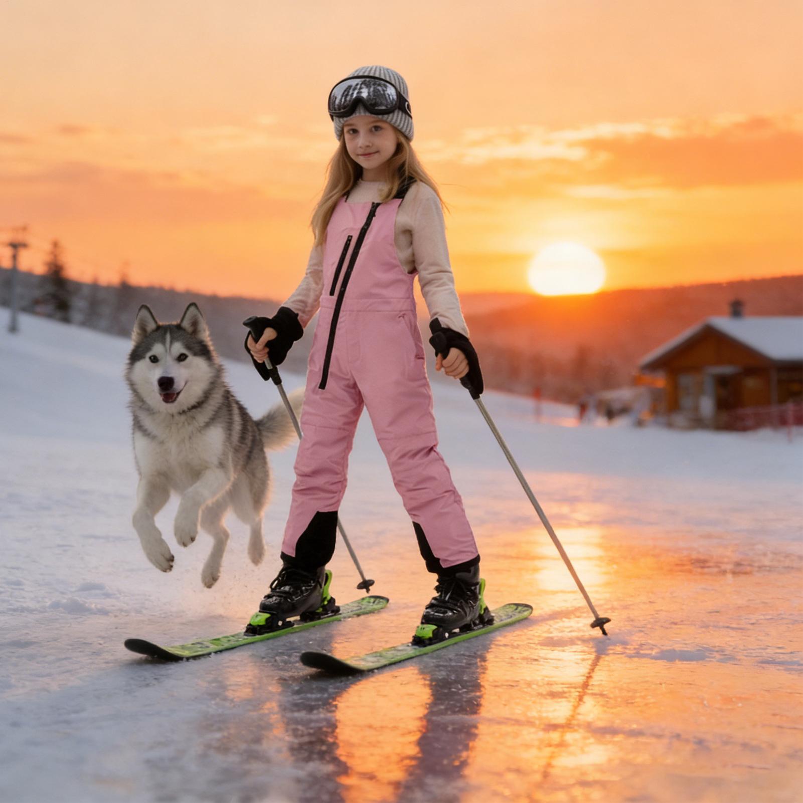 Kids Winter Snowsuit Overalls, - Kids Outdoor Overalls recension och pris