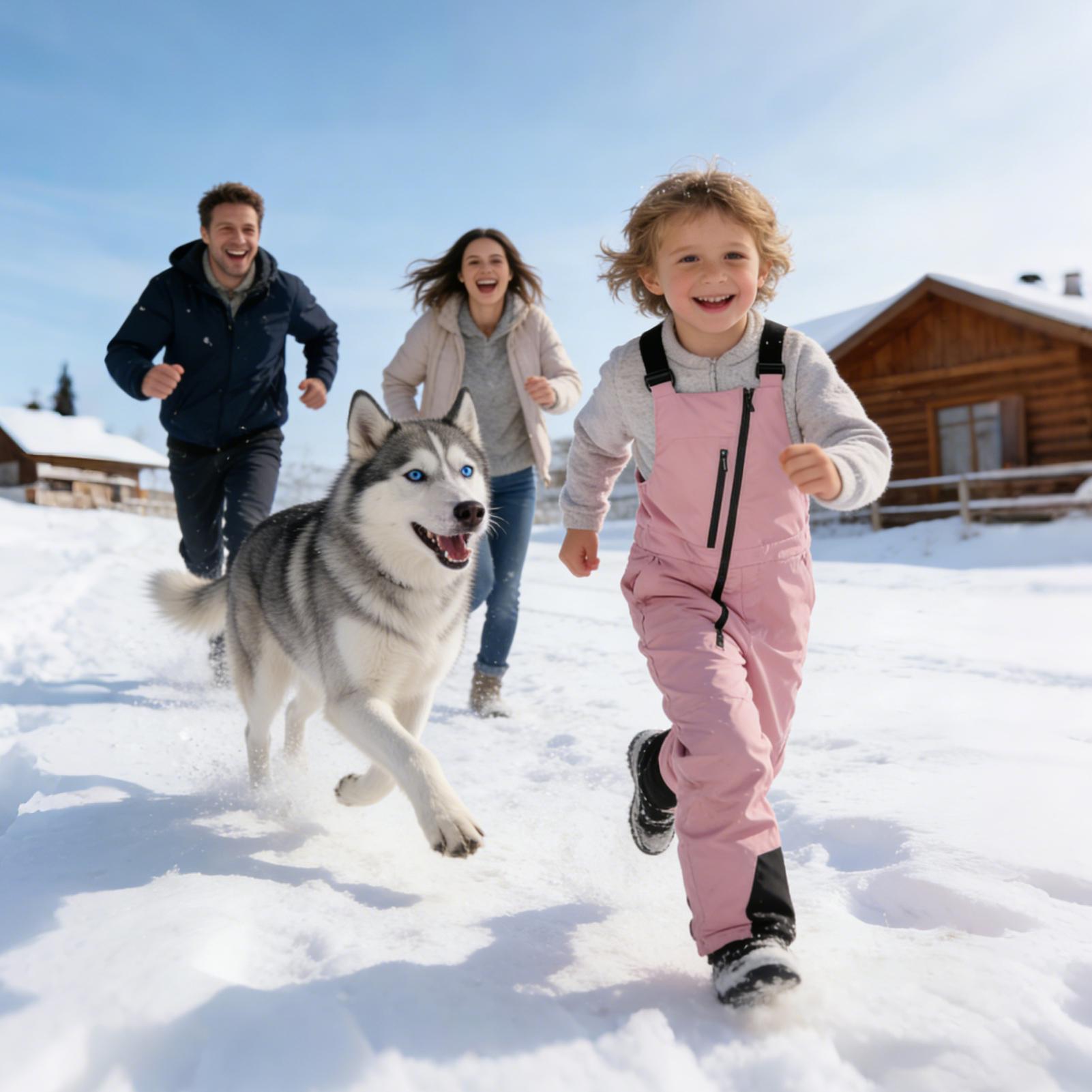 Kids Winter Snowsuit Overalls, - Kids Outdoor Overalls recension och pris