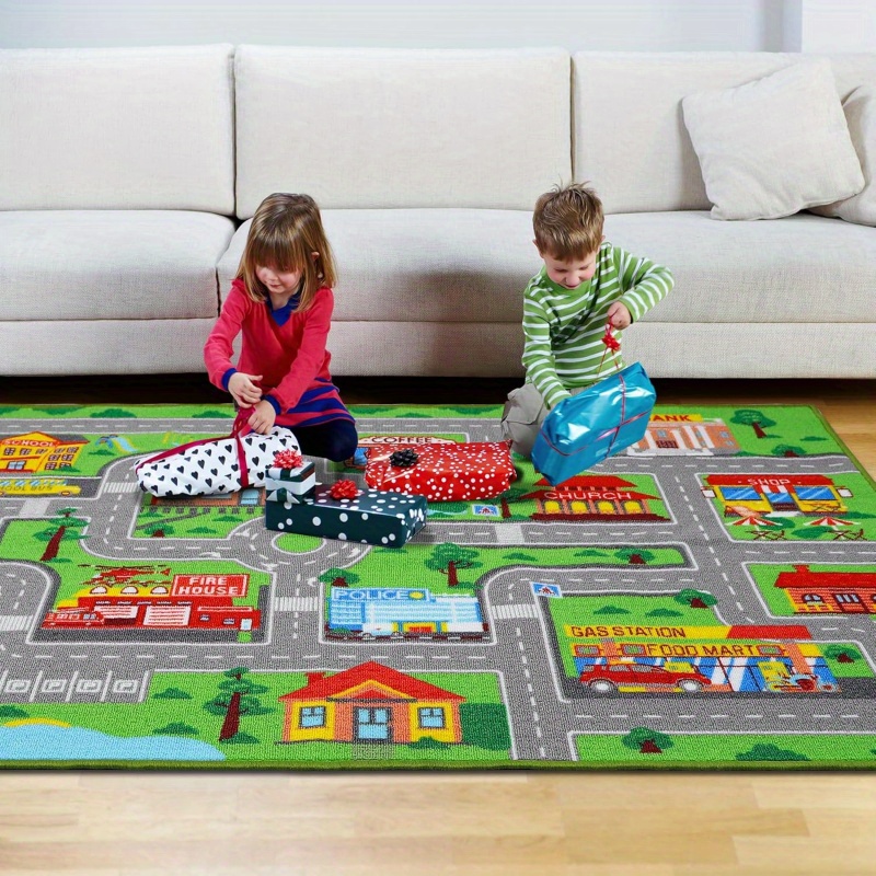 1pc 800g/m2 City Road Mat | 15 - Kids Outdoor Mat Waterproof recension och pris