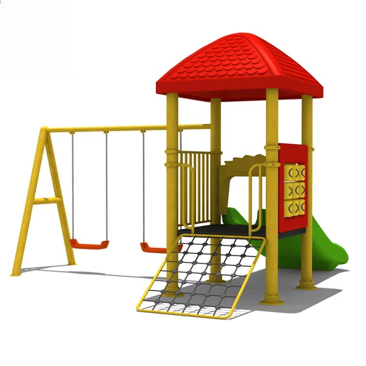 Steel Playground Equipment, Co - Kids Outdoor Swing And Slide recension och pris
