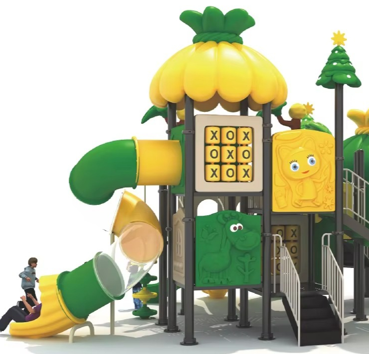 Forest Theme Garden Outdoor Pl - Kids Outdoor Jungle Gym With Slide recension och pris