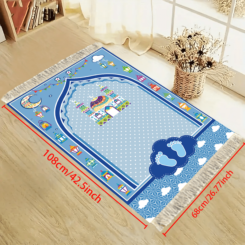 VIKAMA Adorable Kids Prayer Ma - Kids Outdoor Mat Waterproof recension och pris
