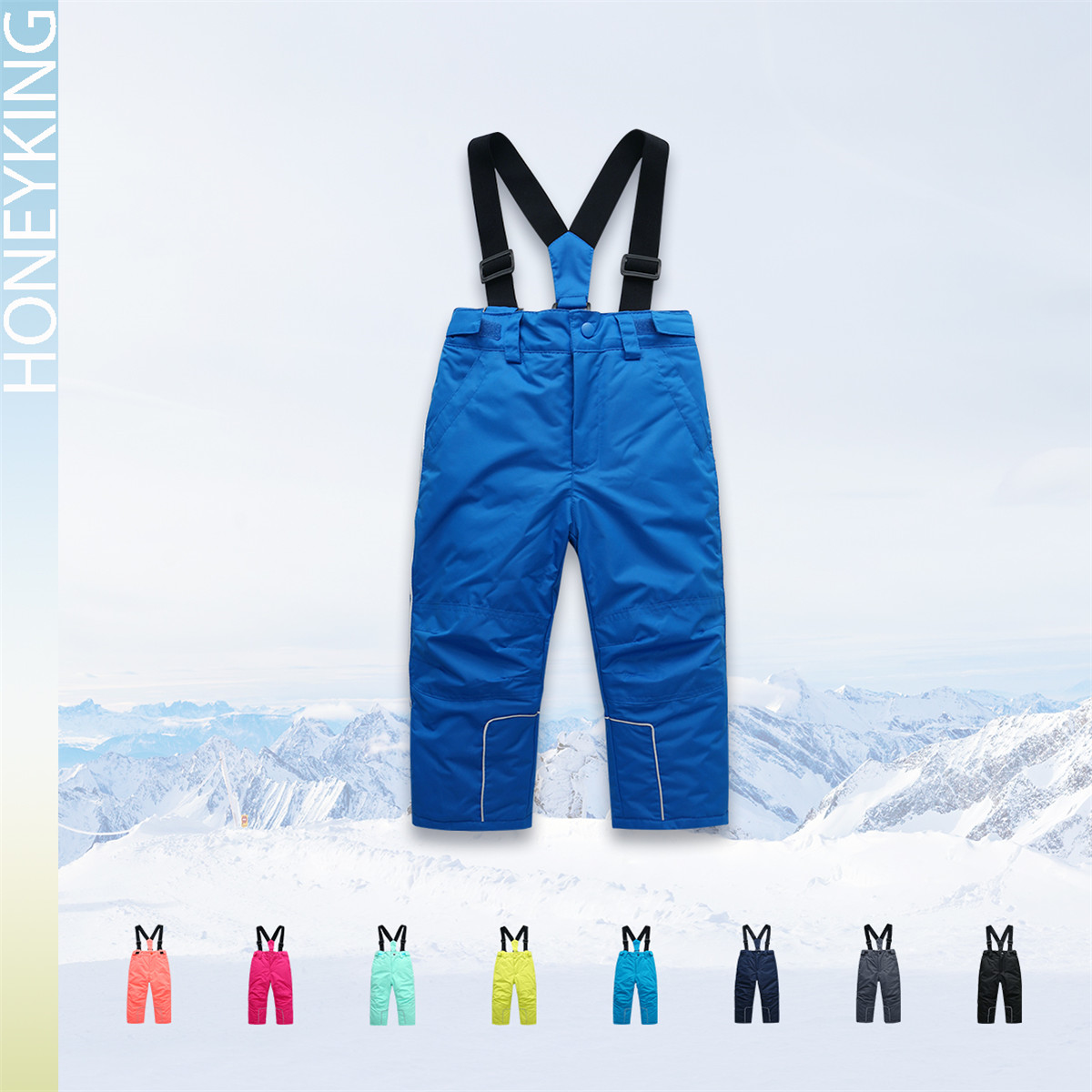 HONEYKING Kids Ski Pants Winte - Kids Outdoor Overalls recension och pris